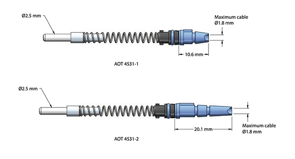 Amphenol Fiber Systems International Lumiére Hermaphroditic Fiber Optic Termini Amphenol Fiber Systems International Lumiére Hermaphroditic Fiber Optic Termini